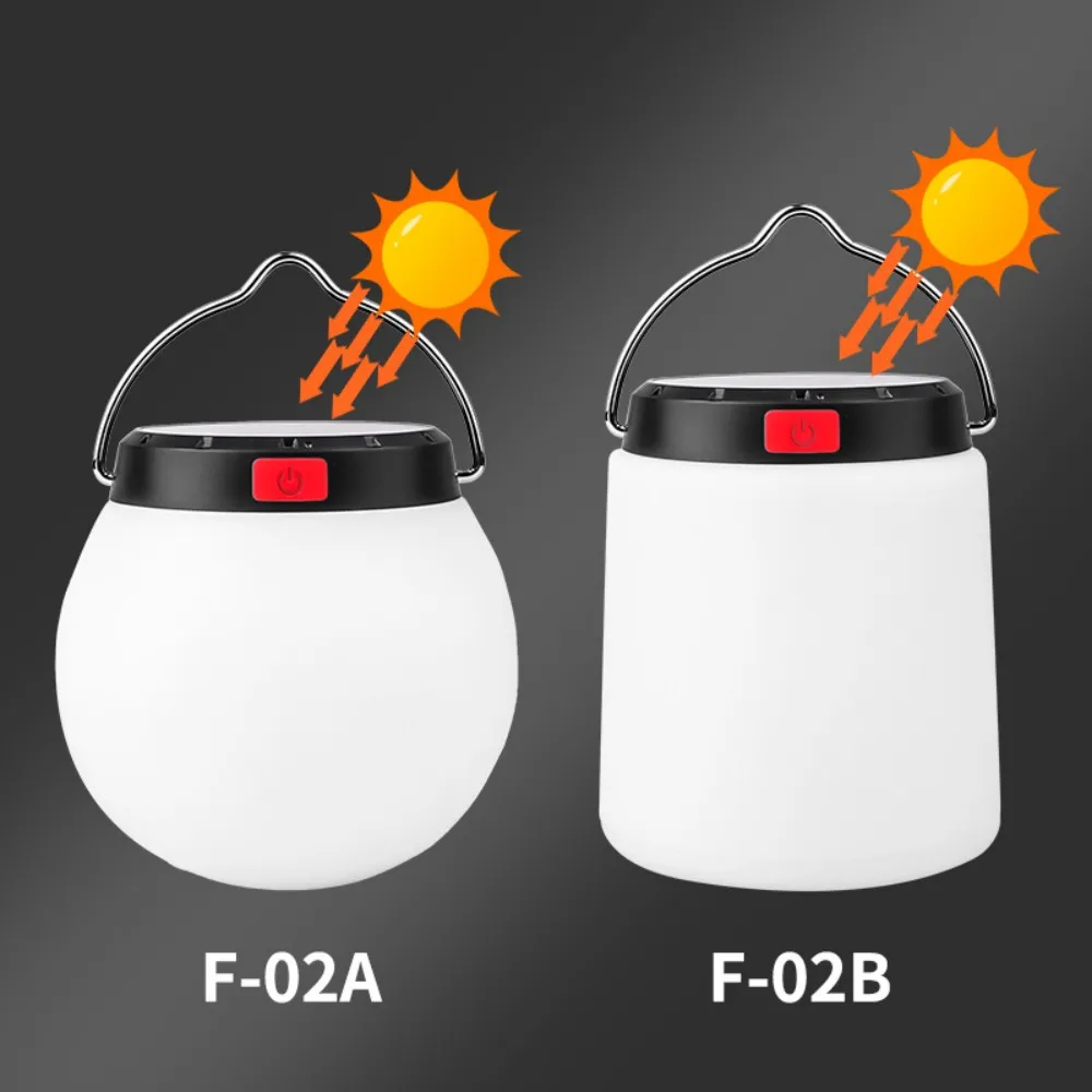

800 мАч солнечный светодиодный фонарь для кемпинга, водонепроницаемое аварийное освещение с 3 режимами для отключения электроэнергии палатки на открытом воздухе