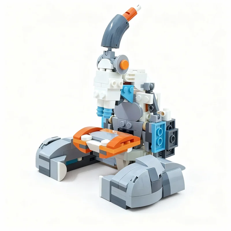 232pcs MOC Transformer Microscope Perceptor Using Creator Playful CAT Creator Creator 3-in-1 Model Building Blocks Toy DIY 3D