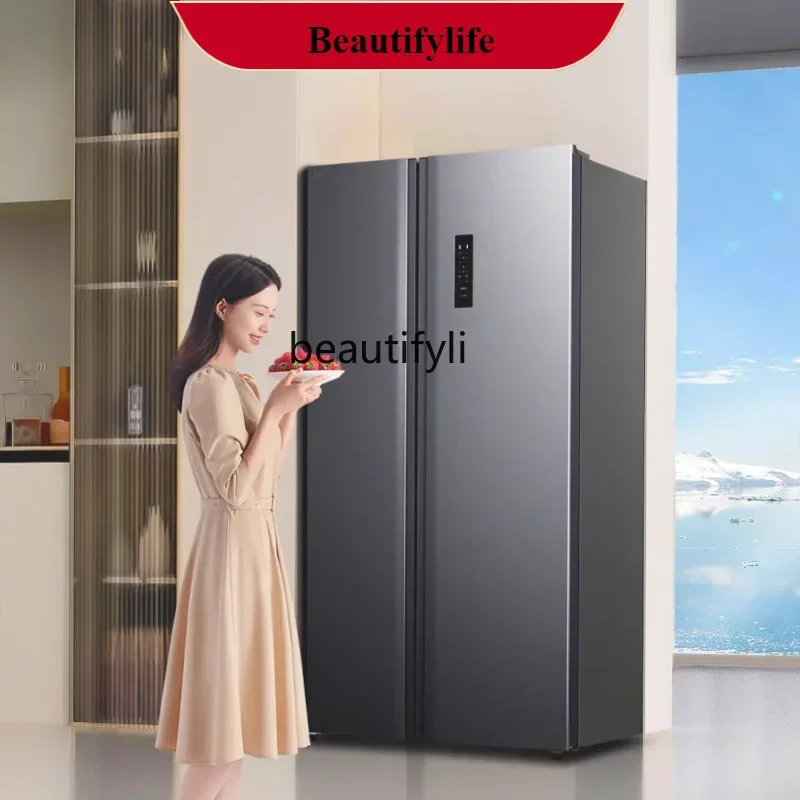 

E132 650 Liters Large Capacity Frequency Conversion First Class Energy Efficiency Kitchen Energy Saving Ultra-Thin Refrigerator