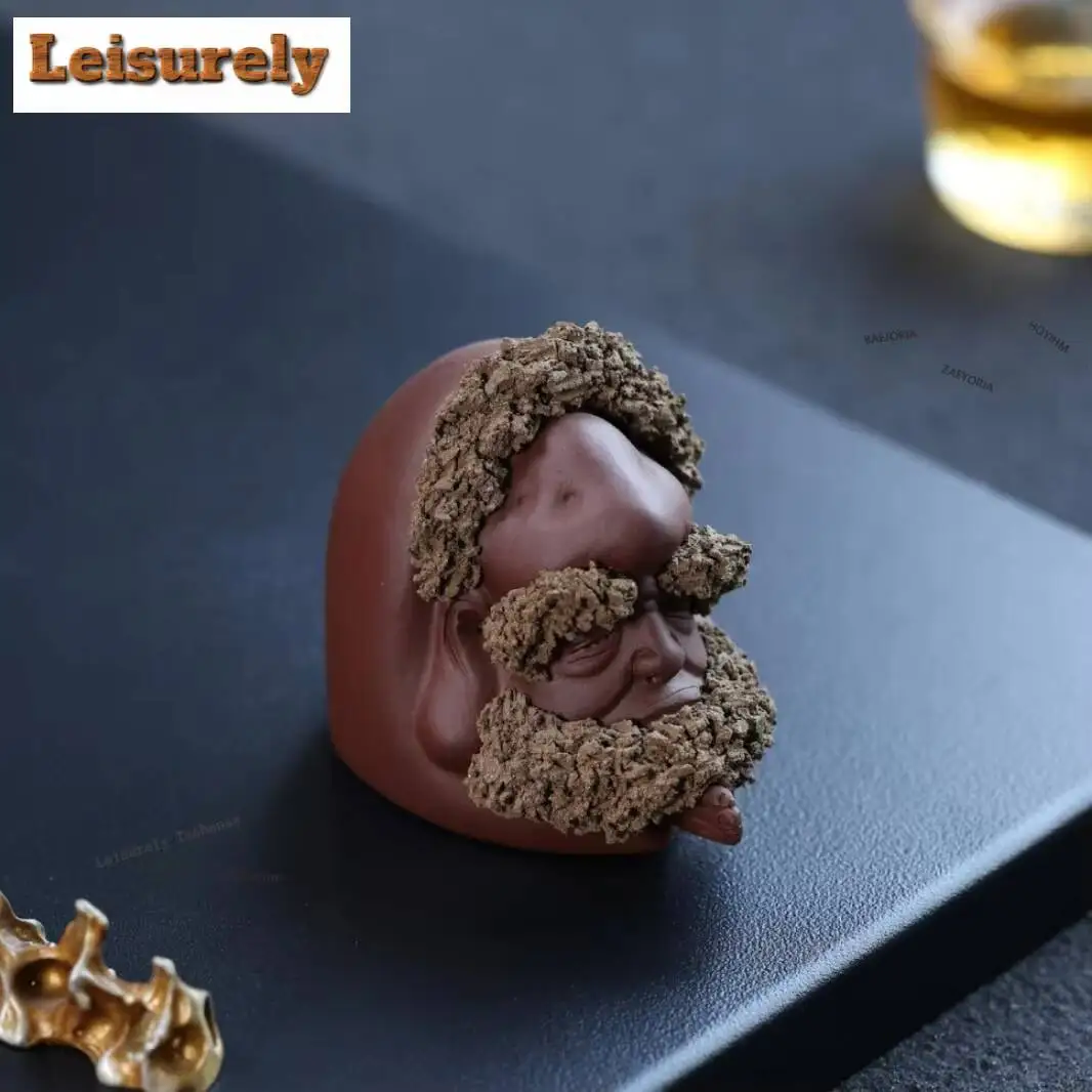 yixing-zisha-bodhidharma-tea-pet-creative-fish-tank-landscaping-tea-figurine-play-toys-tea-statue-ornaments-teaware-decoration