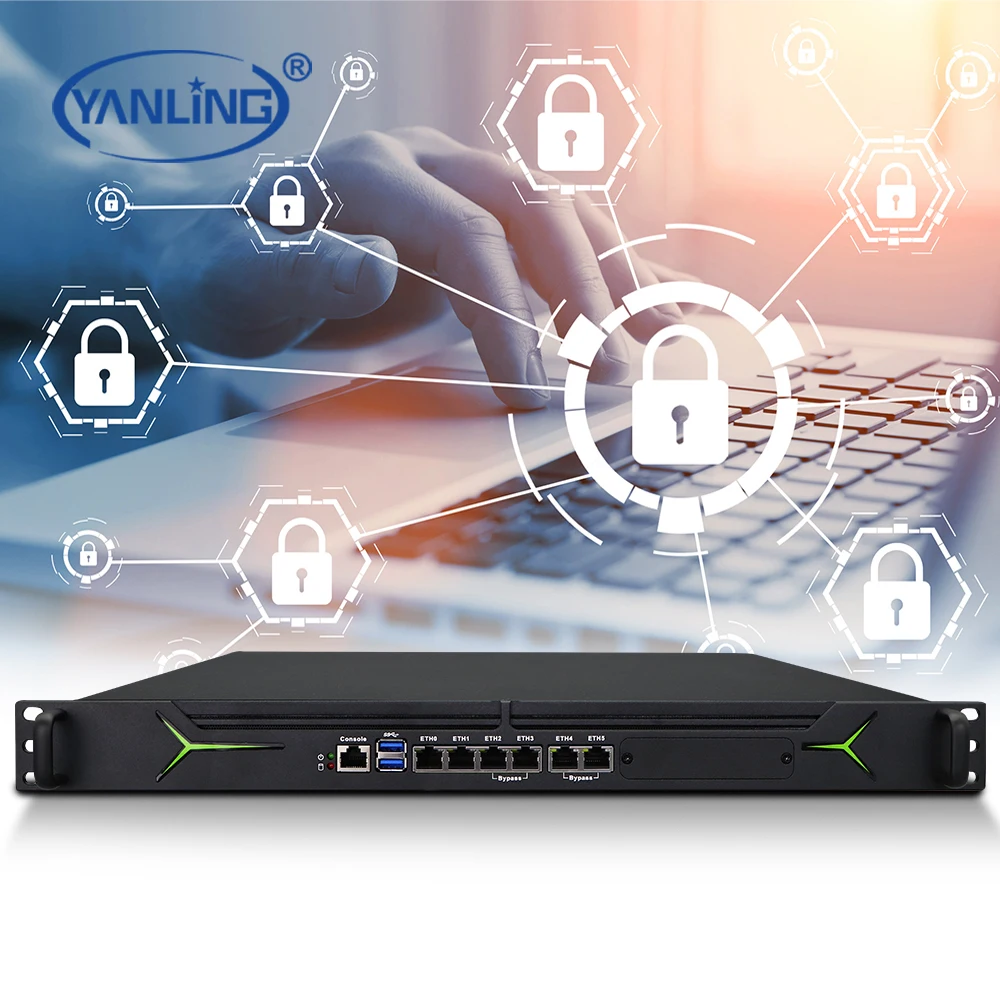 New Innovation Firewall Hardware With Watchdog Function 2 M.2 Slots