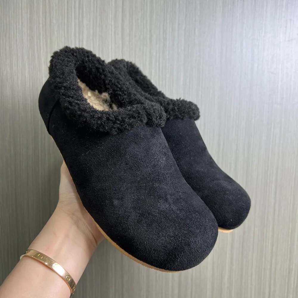 

Winter Non Slip Grip Slippers Socks Men Plus Size Indoor Fuzzy House Male Soft Comfy Fluffy Warm Plush Lazy Home Floor Shoes