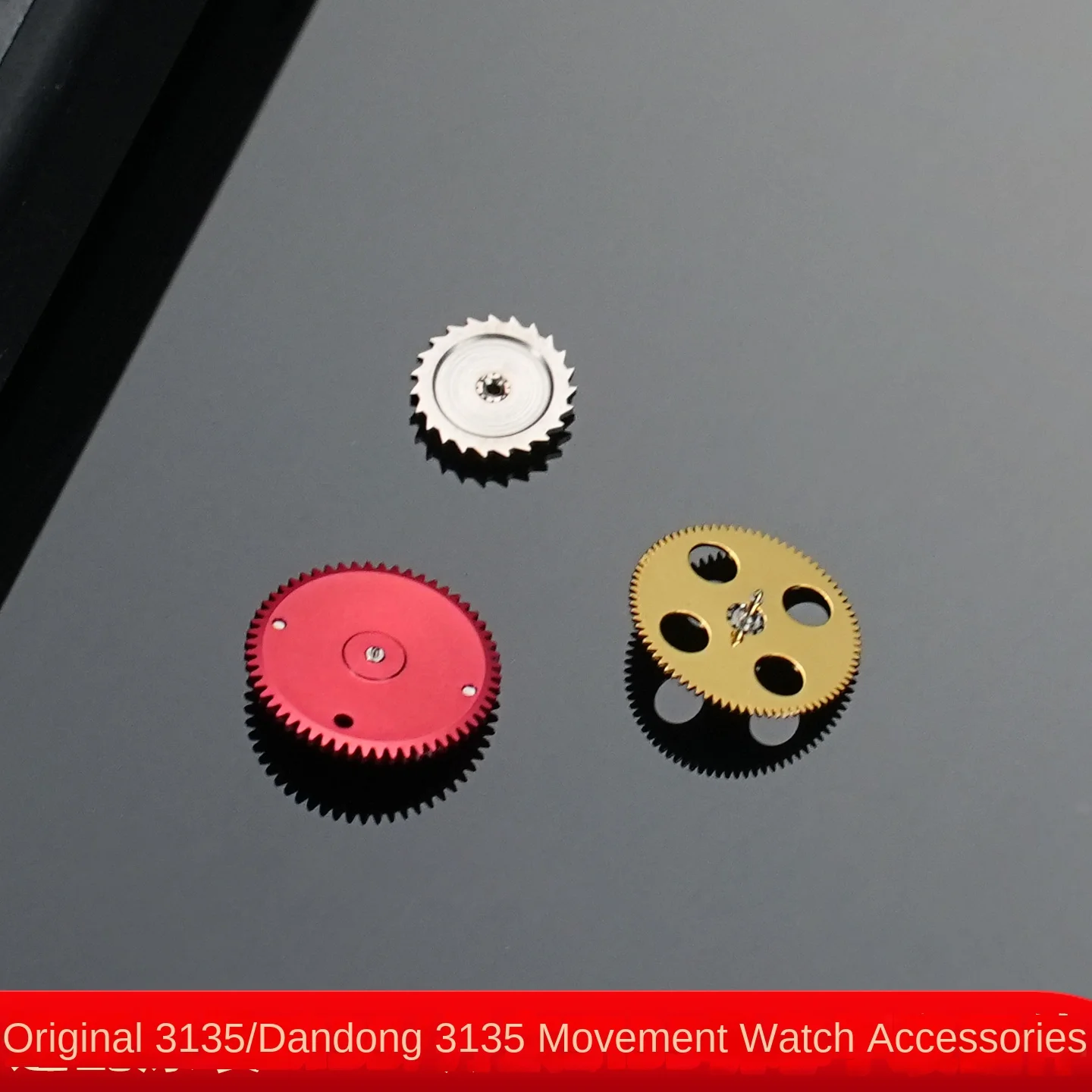 3135 حركة إصلاح استبدال أجزاء عجلة السقاطة والعتاد ل RLX 3135 ساعة حركة والعتاد عجلة التلقائي رئيس عجلة الأحمر