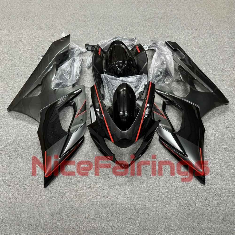 GSXR 1000 2005 2006 Aftermarket Parts Fairings for GSXR1000 05 06 White Black Motorcycle Plastic Body Set Fairing Kit
