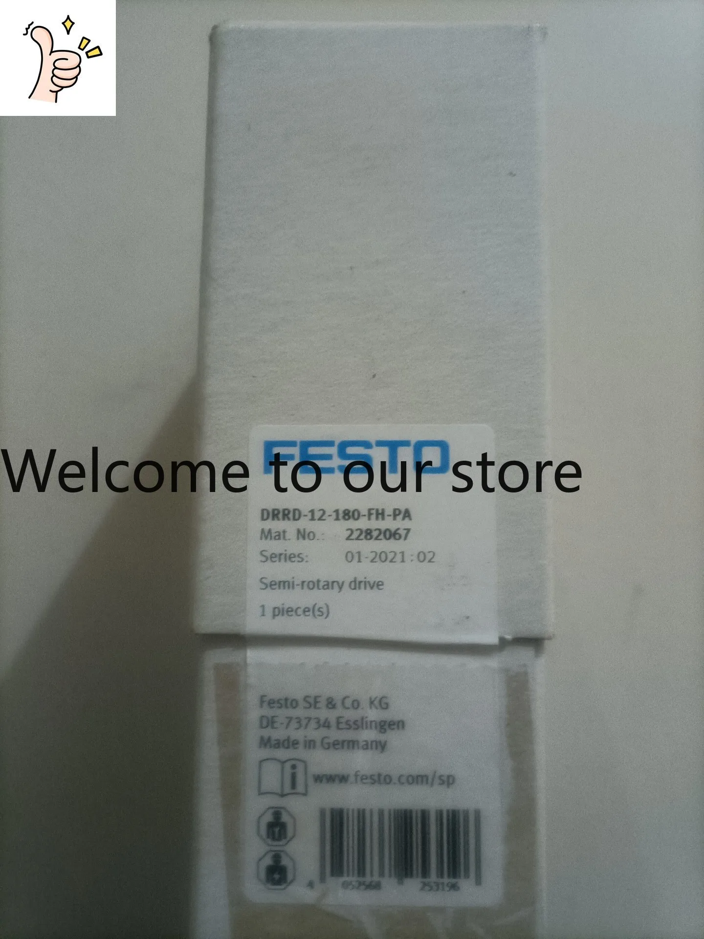 Оригинальный поворотный цилиндр Festo DRRD-12-180-FH-PA