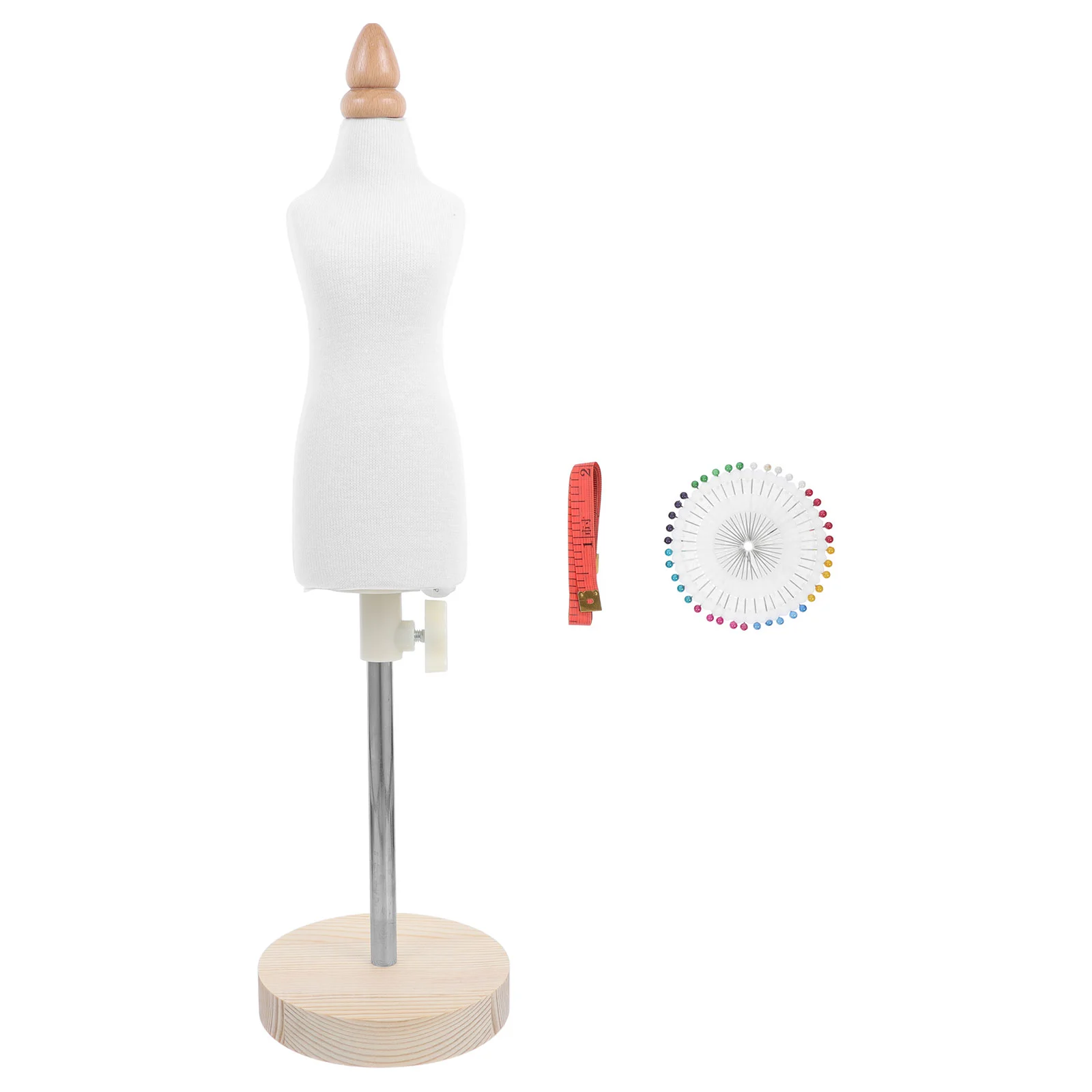 

Sewing Model Dress Display Rack Form Stand Ladies Mannequin Clothing Accessories Desktop Standing