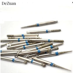 10Pcs RA Low Speed Dental Diamond Burs 2.35mm Shank Handpiece