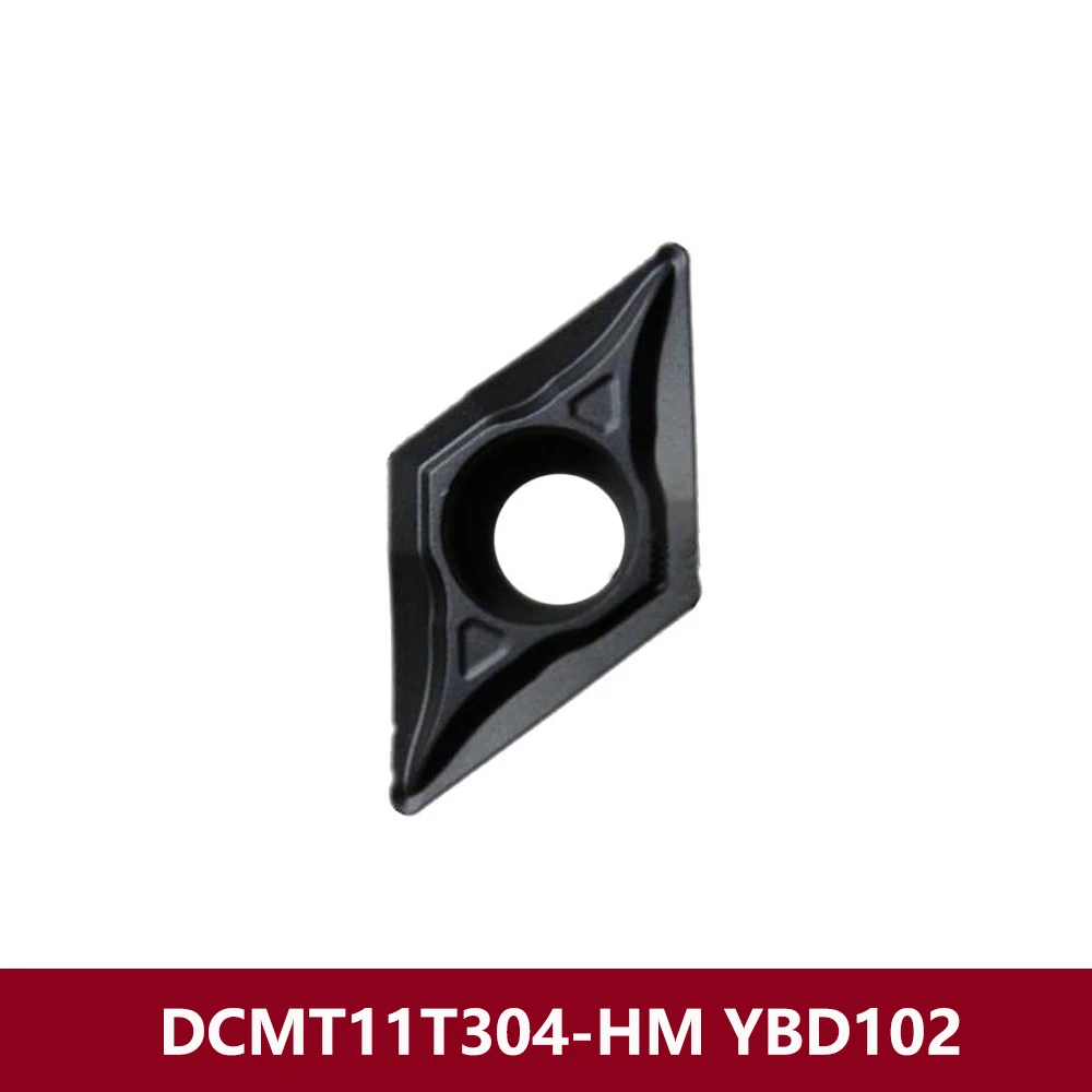 

DCMT11T304-HM YBD102 Original DCMT11T304 DCMT 11T304 HM Carbide Inserts DCMT11T3 CNC Lathe Cutter Tools Holder DCMT3(2.5)1-HM