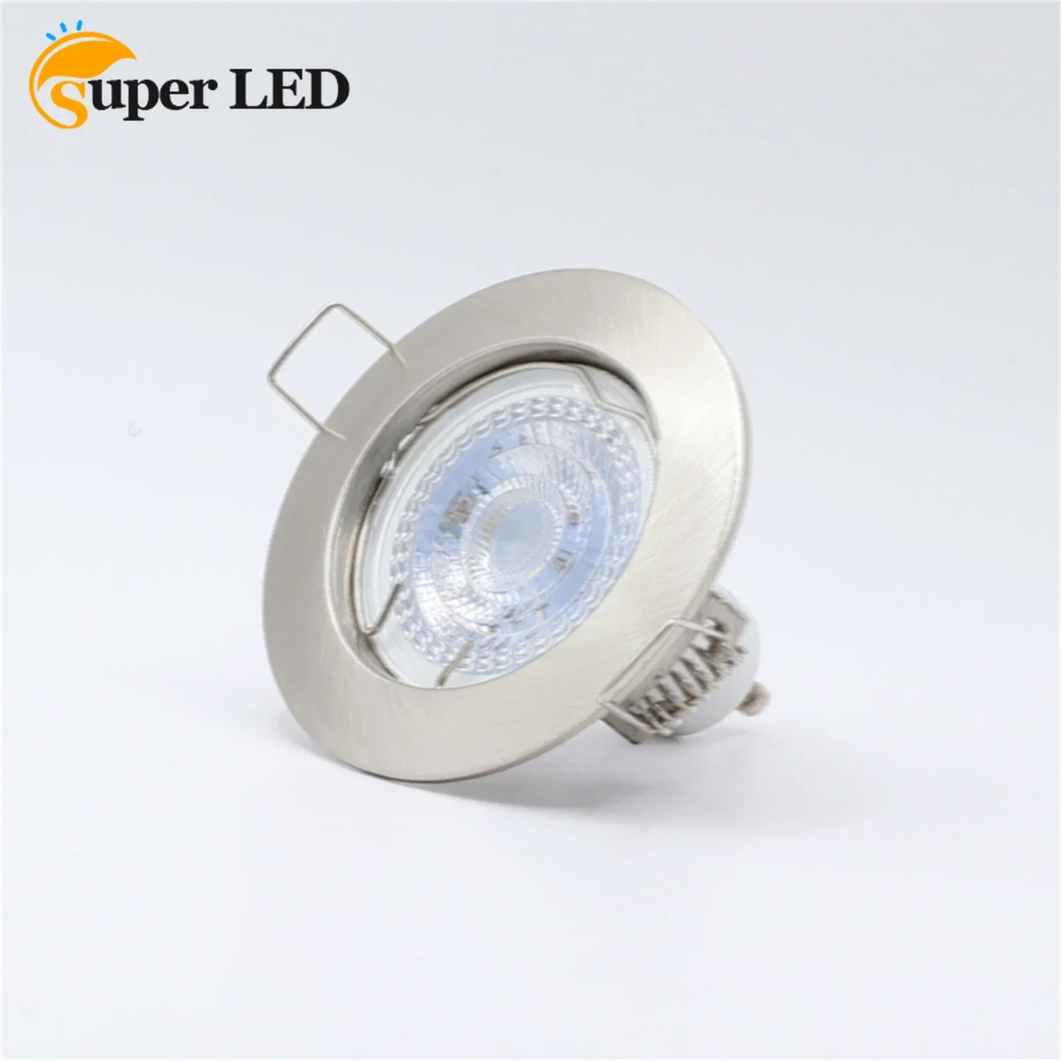 GU10 LED Spotlight Fittings Aluminum Alloy Cut Hole 55mm Fixture Frame &  Fixtures for Commerical Downlights