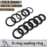CS3.5mm Seal Nitrile Rubber Bands High Pressure O-Rings Repair Kit Sealing Elastic Band O Rubber Rings NBR O Ring Gaskets