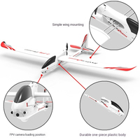 Olymstar RC Plane 75708 RANGER 2000 Glider, Brushless 5-Channel RC Airplane, 2-Meter Wingspan FPV Fixed-Wing Large Aircraft.