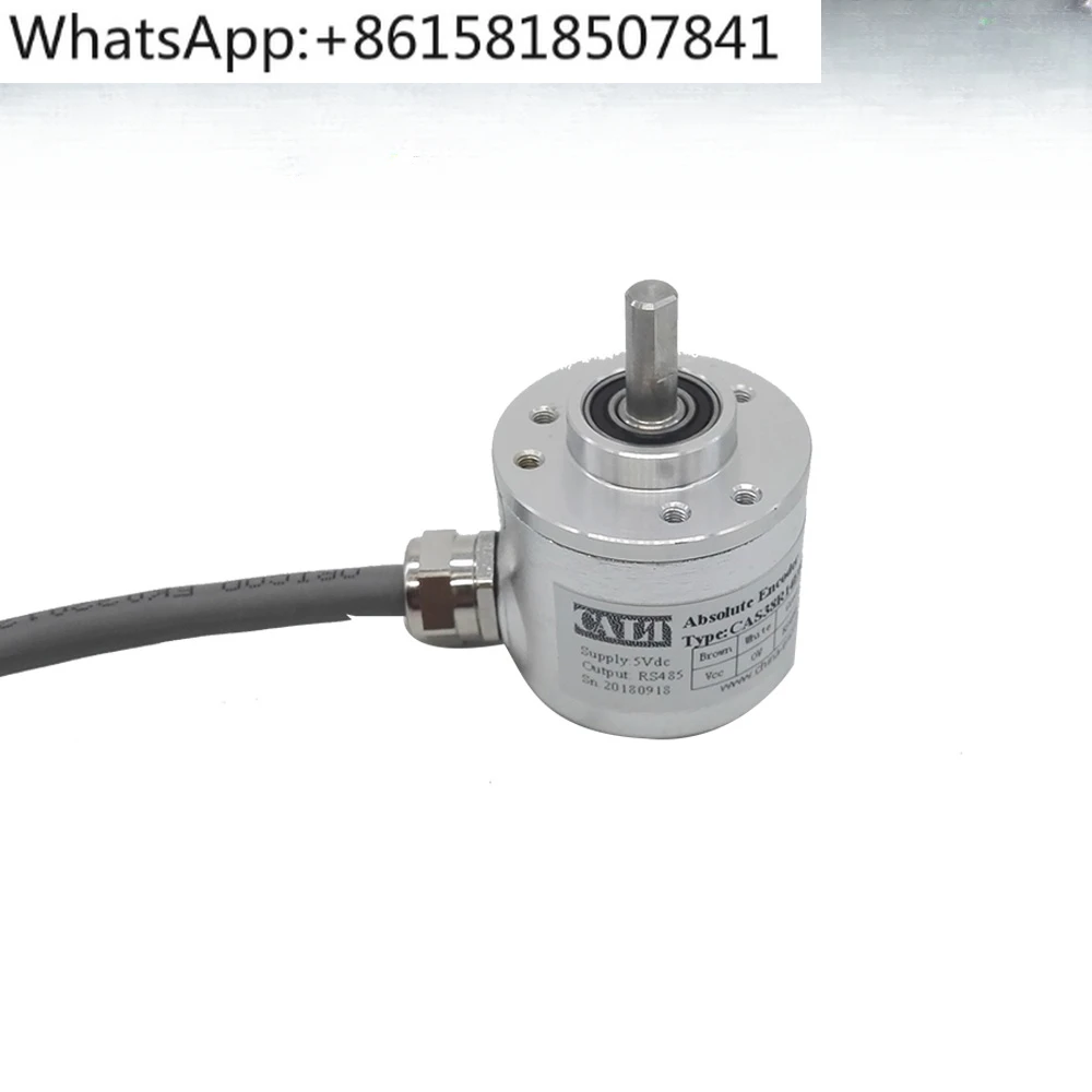 38Mm outer diameter small absolute encoder, single turn RS485 parallel SSI MODBUS 4~ 20mA