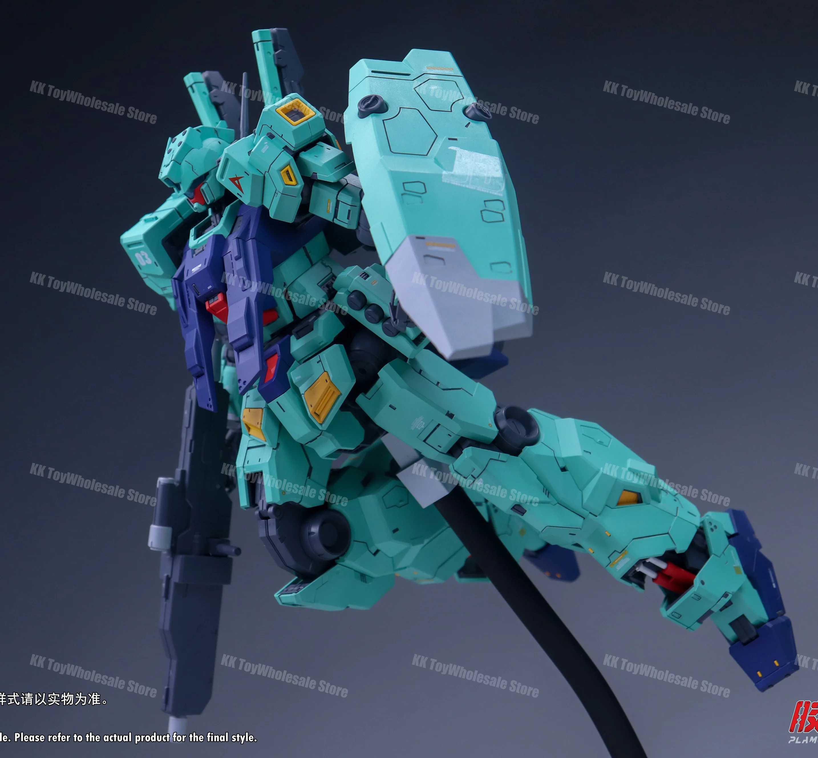 Plamo Loving Alien 1/100 MG Jeda Jeddah Amuro Ray Model do Składania Plastikowy Szkielet Figurka Akcji Robot Model Plastikowy Zabawka