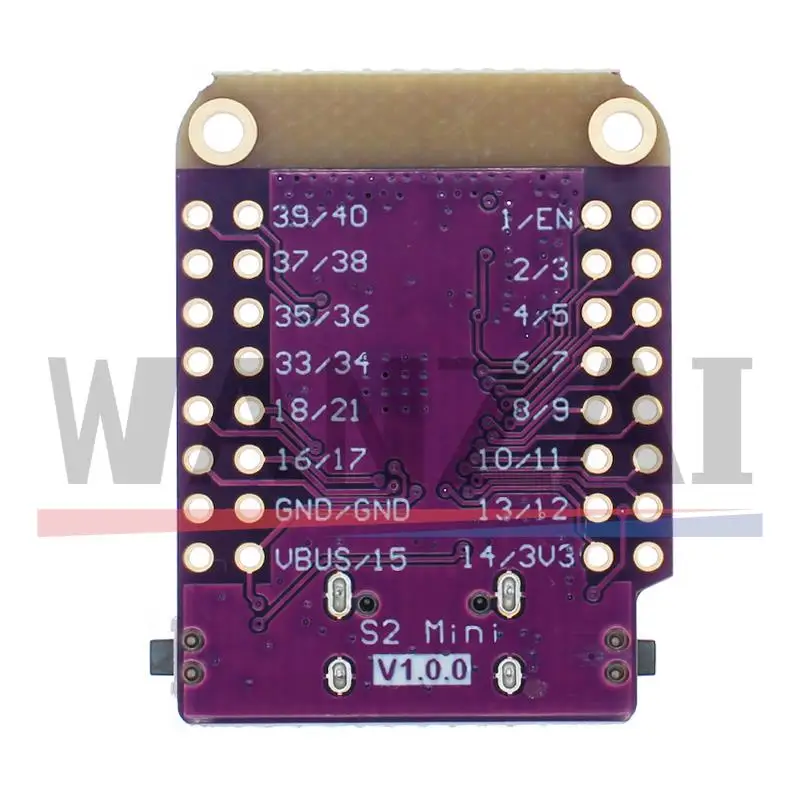 ESP32 S2 Mini WIFI Board Based ESP32-S2FN4R2 ESP32-S2 4MB FLASH 2MB PSRAM MicroPython For Arduino Compatible D1 Mini Upgrade