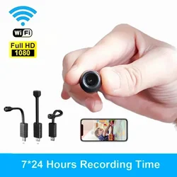 1080P Mini kamera inteligentny dom Wifi USB w czasie rzeczywistym obserwacja IP kamera nocna detekcja ruchu wideorejestrator nagrywania w pętlę