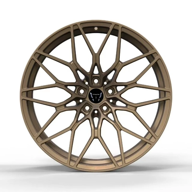 New Forged 16-inch 20-inch 18-inch Aluminium Alloy Rim with Bronze Finish Variety of 30mm 100mm 20mm ET and PCD Options