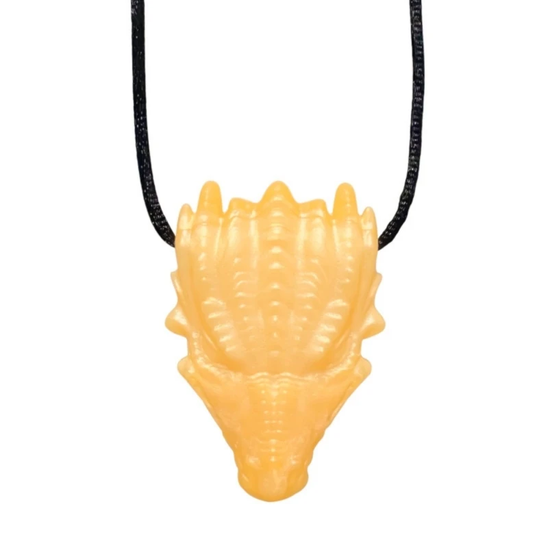 Collier à mastication pour les enfants, stimulation jouet dentition en silicone stimulation A2ub