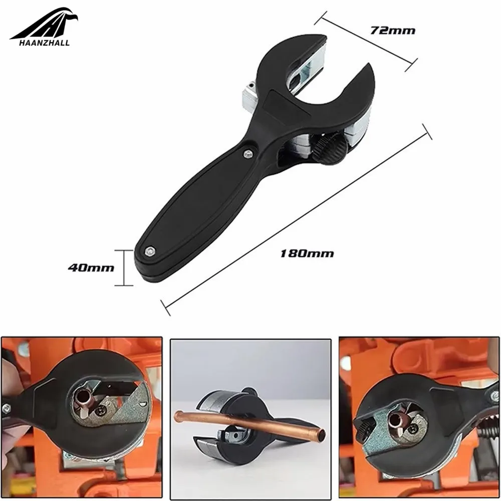 Cortador de tubos con trinquete, cortador de tubos Universal de 8-29mm, tijeras de trinquete de aluminio y cobre de acero inoxidable, herramientas manuales de corte de manguera