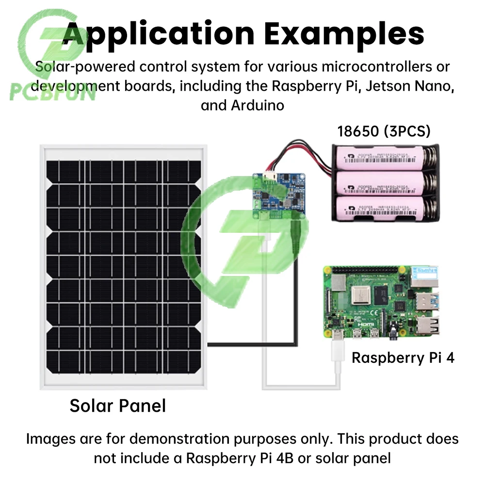 

Solar Power Manager Module Buck Converter Board Type-C Interface Power Supply supports MPPT PD QC FCP SFCP