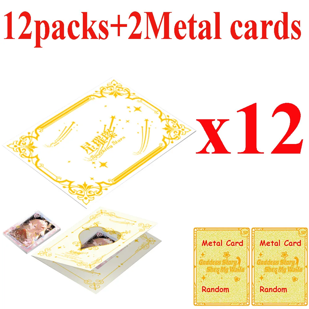 Goddess Story Sparking Stars Cards Anime Girls Party Swimsuit Bikini Feast Booster Box Children Game Toys And Hobbies Gift