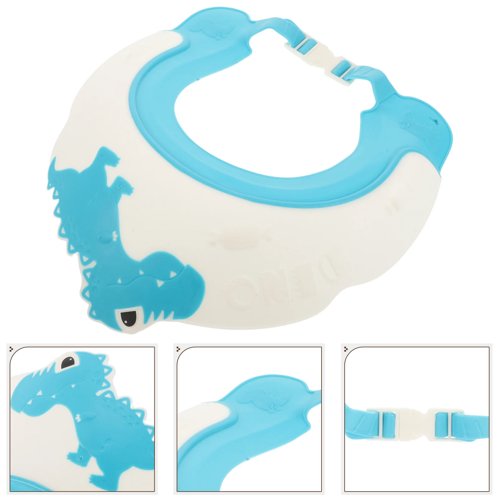 قبعة استحمام للأطفال قابلة للتعديل للأطفال الصغار مقاومة للماء لغسل الشعر، قبعة حمام لحديثي الولادة، قناع شامبو لطيف للأطفال، حمام للرضع