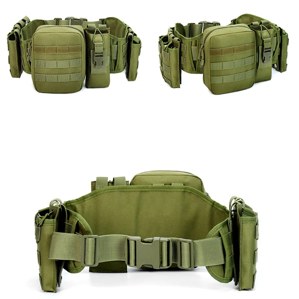 Bolsa de Cintura Tática, Molle, Multi Funcional, Ao Ar Livre, Camping, Caminhadas, Caça, Acessórios de Tiro, Equipamento Belt Pouch