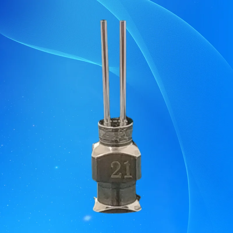 ‌12-Piece 21G Dual-Tip Dispensing Needles | 1/2