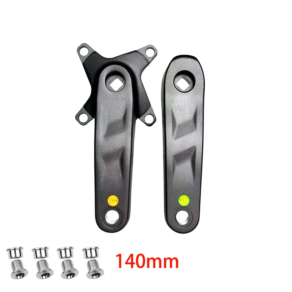 104 BCD MTB Kind Kinder Mountainbike Kurbelgarnitur Single Speed Kurbelgarnitur 127 140 152 160 165 175 mm Vierkantkegel 40/42T Kettenblatt – Detail 15