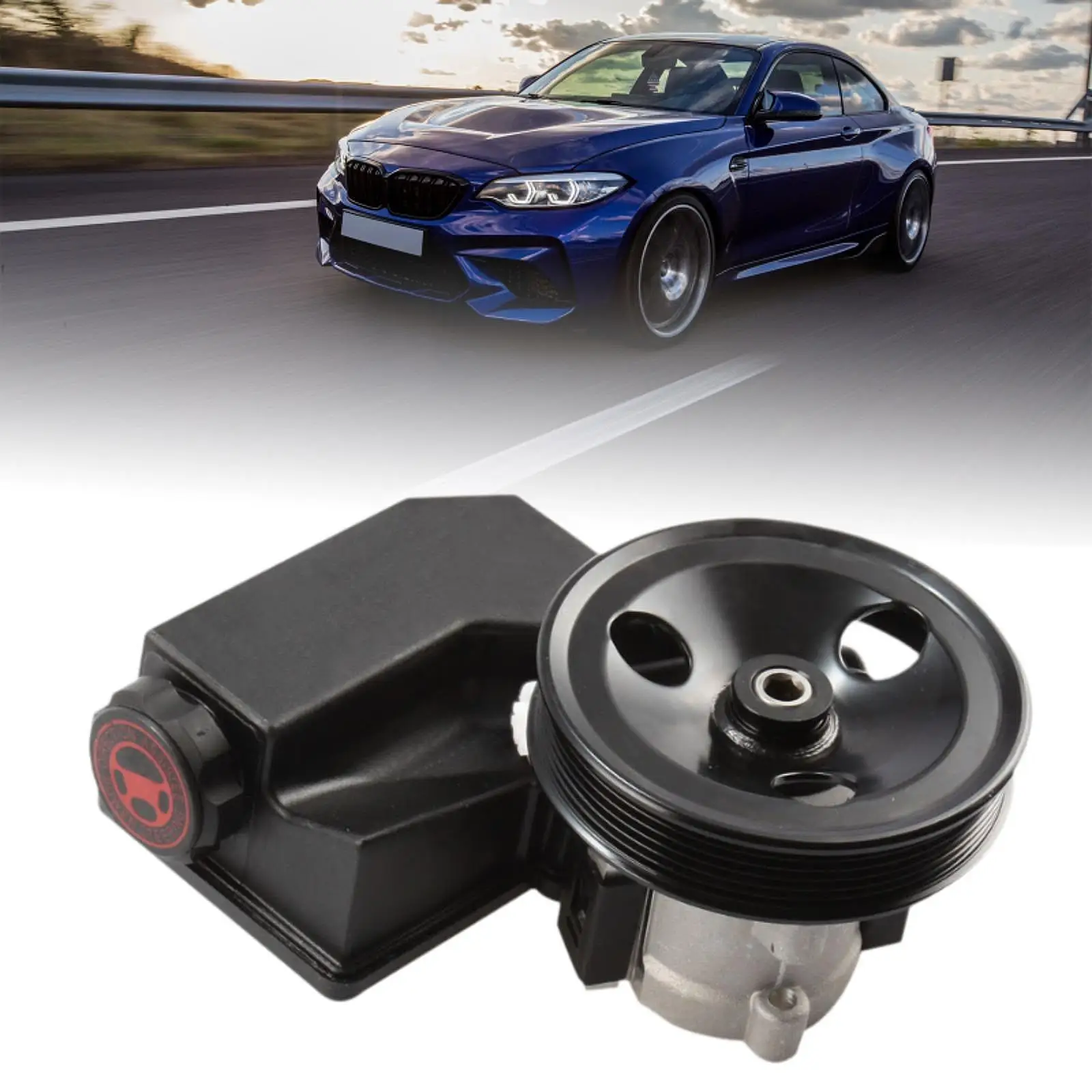 

Power Steering Pump Direct Replaces with Reservoir for Dodge Viper