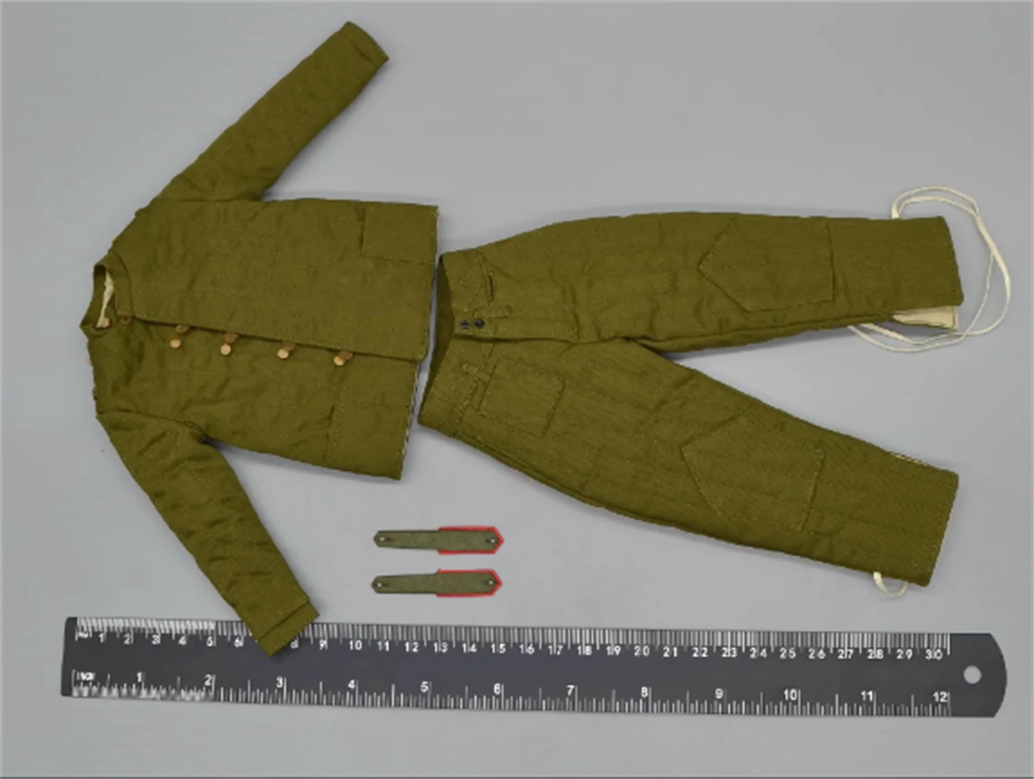 BGM-005 1/6 Schaal Militair Combat Uniform Het Sovjetleger Gevangen Berlijnse Kleding Fit 12 "" Soldaat Action Figure Speelgoed