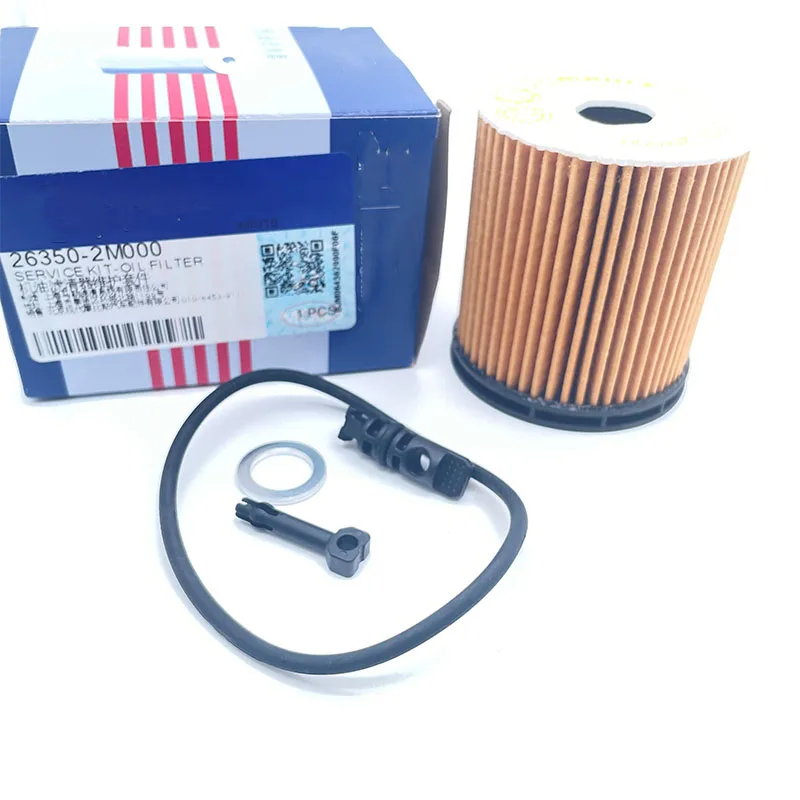 Oil Filter Kit Set FOR IX25Creta ELANTRA K3 KX3 SONATA 2019+ OEM 263502M000