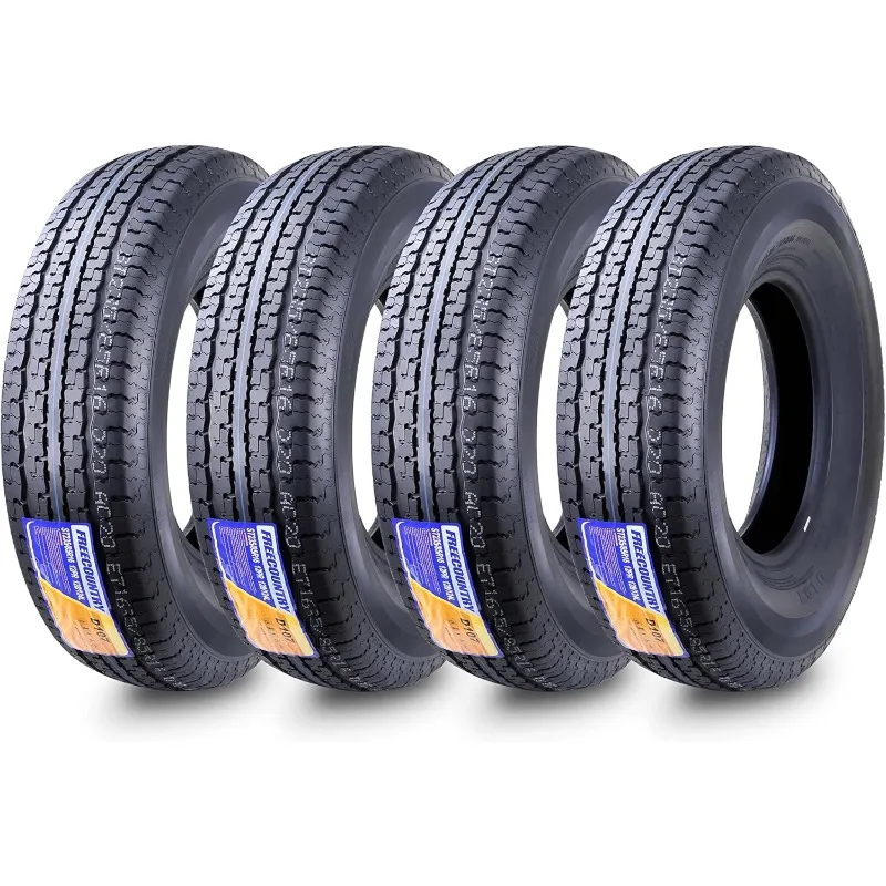 مجموعة Grand Ride مكونة من 4 إطارات مقطورة ST235/85R16 12 طبقة LR F 128/124M شعاعي بحزام فولاذي مع واقي جرجر مميز 11137 #1