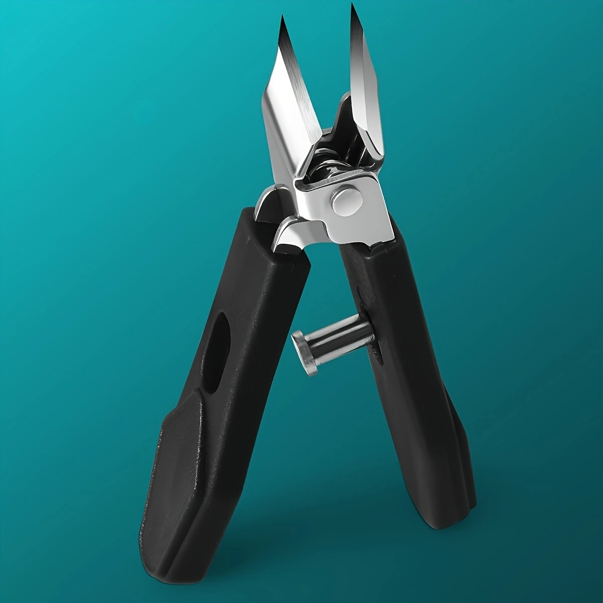 

Кусачки для ногтей из нержавеющей стали с дизайном орлиного клюва - супер заостренная канавка для ногтей, толстые ногти с большим отверстием для точной резки