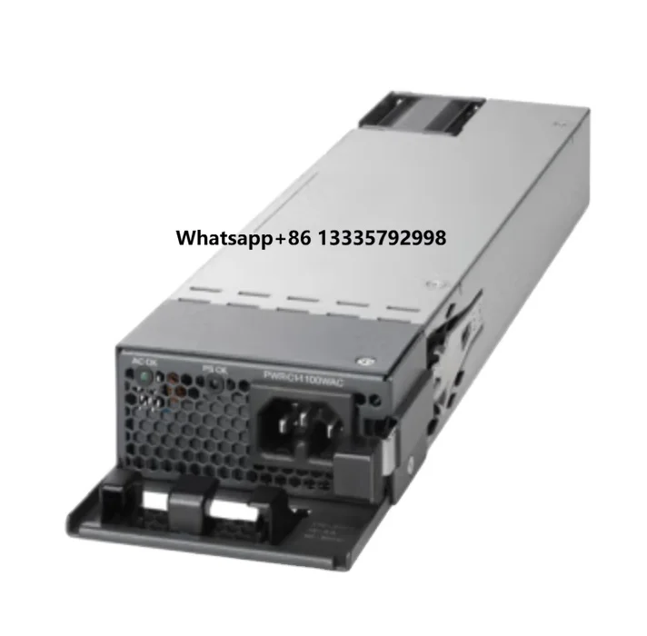 

PWR-C1-1100WAC-P= 1100W AC 80+ Platinum Config 1 Power Supply Spare 93 New sealed Switch Power Supply