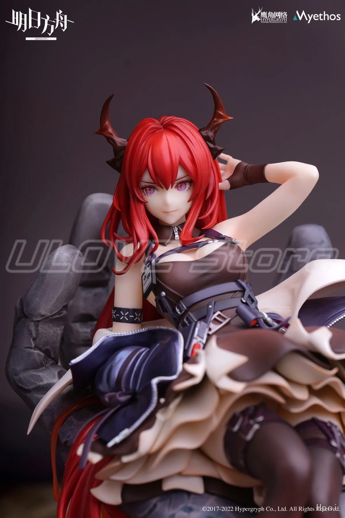 Em estoque original myethos arknights surtr figuras de animação modelo presentes brinquedos