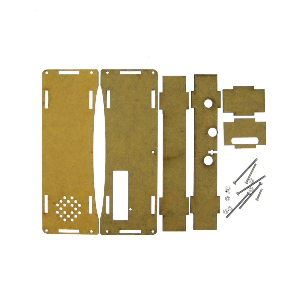 Kits DIY Versão Discurso do Relógio Eletrônico Digital 51 Relógio Eletrônico de Chip Único DIY LED Suite YD-030 (sem bateria)