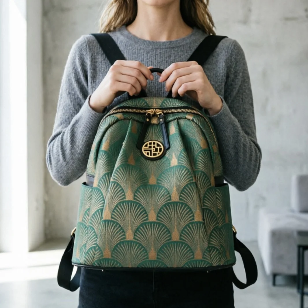 Limited New ZOOLER Handmade Cow Leather Backpack Women Fashion Backpack Luxury Large Capacity Travel Bag Chinese Style #sc2051