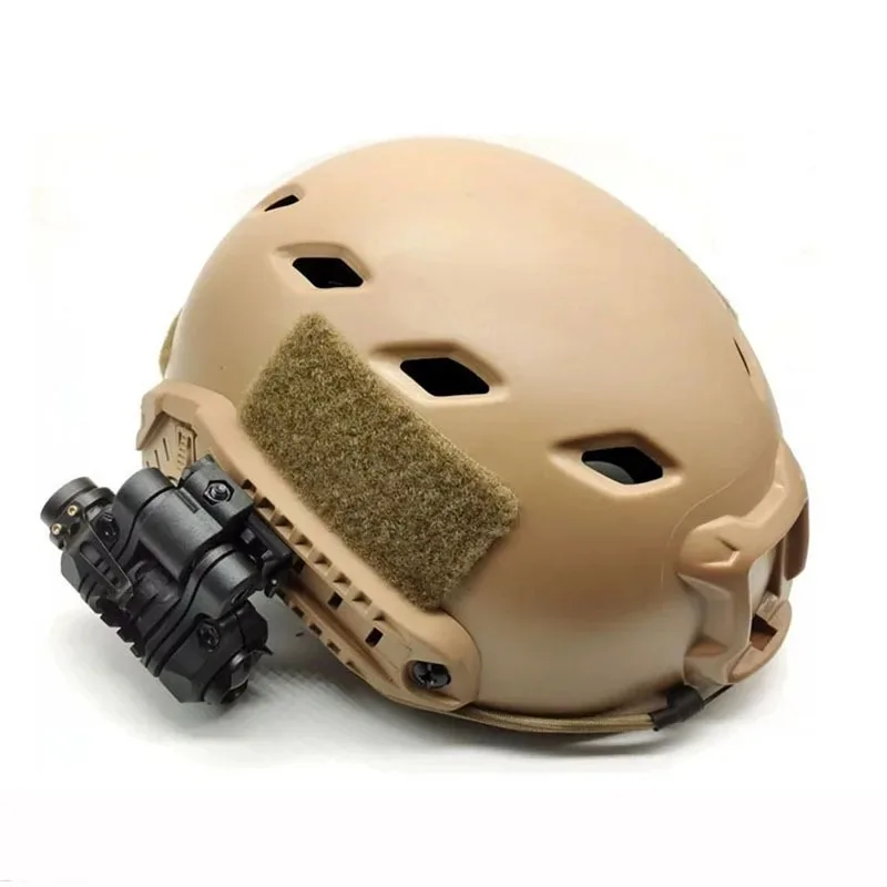 The Durable 25mm Five-spot Flashlight Clip Holds The Helmet Firmly in Place, Perfect for Fishing, Camping and Going Out