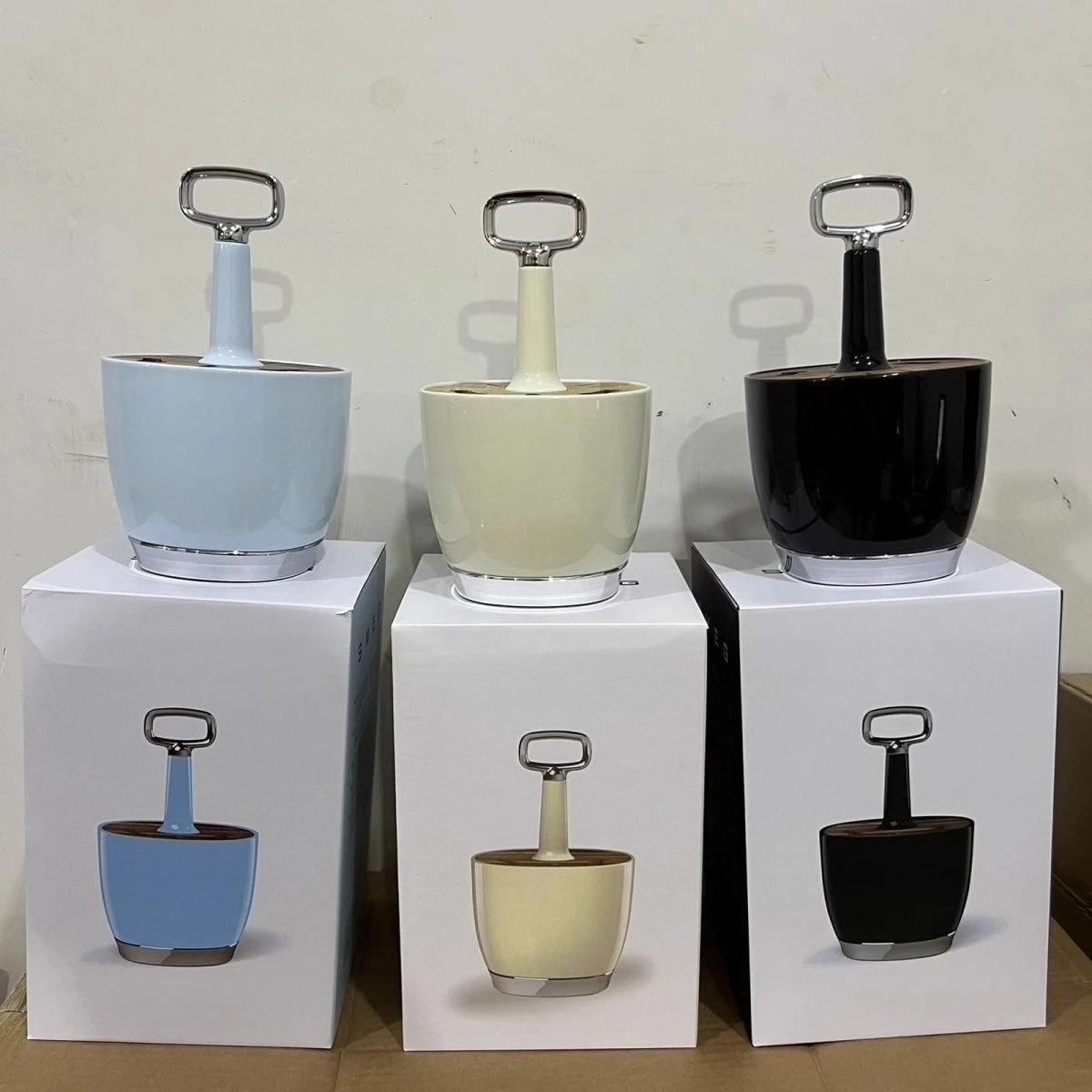 

Stainless steel cream cutlery holder knife fork spoon holder retro home kitchen storage