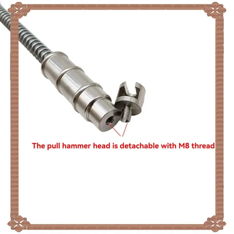 24-Hour Delivery Car Dent Repair Tool Spring-Type Hail Pit Pulling Hammer For Automobile Depression Repair Tool Car Dent Removal