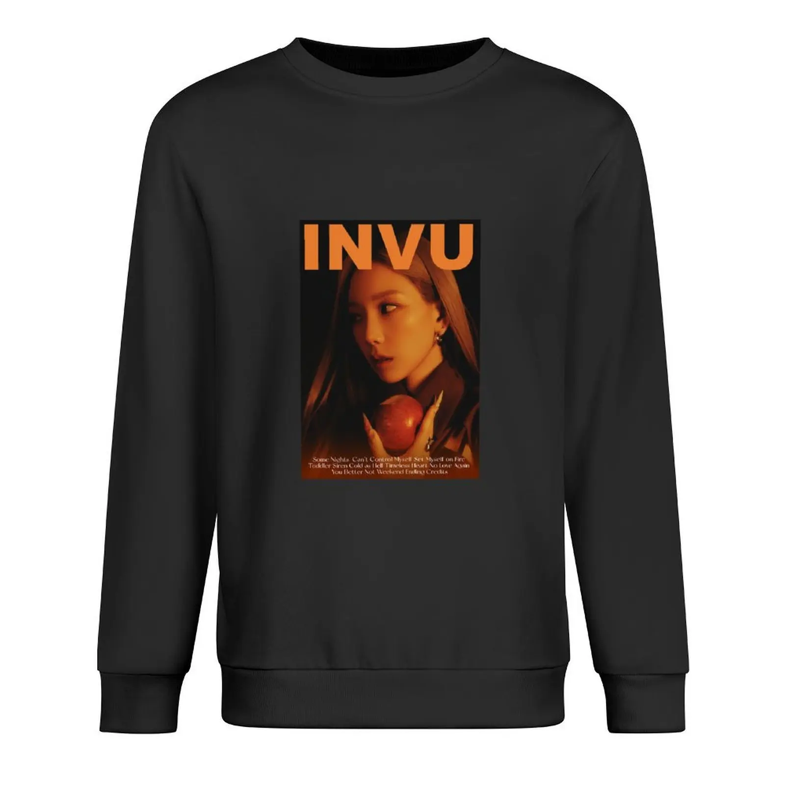 

Taeyeon | INVU Pullover autumn new products graphic t shirts men tracksuit men men's autumn clothes new in hoodies & sweat-shirt