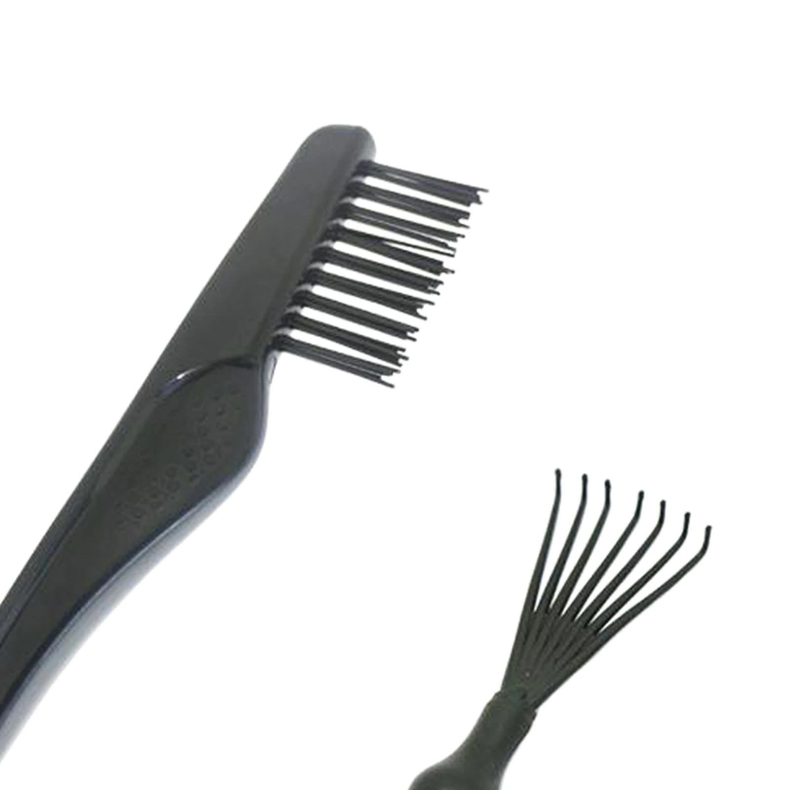 Set of 2 Mini Hair Brush Cleaning Tool Remover Rake Comb,Removing Hair Dust,Plastic Handle