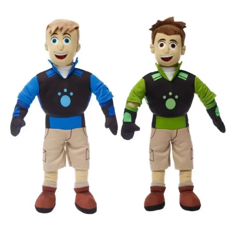 

HeaCare Wild Kratts Pllush Мягкая мягкая милая мягкая кукла с животными Детская игра-взелком Коллекционная подарочная игрушка-персонаж