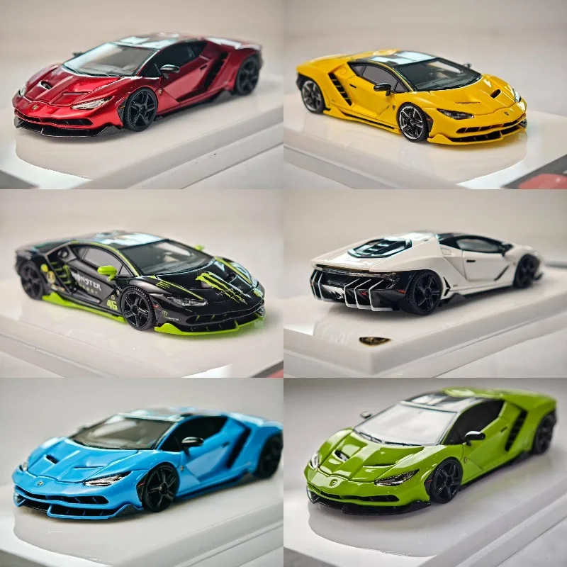 JDL 1:64 لامبورغيني LP770-4 نموذج سيارة محاكاة الراتنج، لعبة الأولاد، هدية للأطفال، مجموعة الكبار.