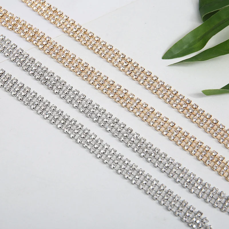 Fashion Rhinestone Waist Chain For Women Girls Trendy Decorative Waist Chain High-end Luxury Dress Adjustable Waist Belt