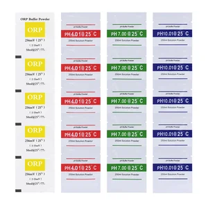 Bubuk Penyangga Kalibrasi PH Meter untuk Pengujian Akuarium, Solusi Koreksi ORP, ph4.00, 4.01, 6.86, 7.00, 9.18, 10.01 12 bubuk kalibrasi ph penjualan terbaik - №