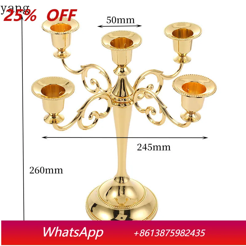 

CX wedding props hotel candlelight dinner home decoration club candle holder