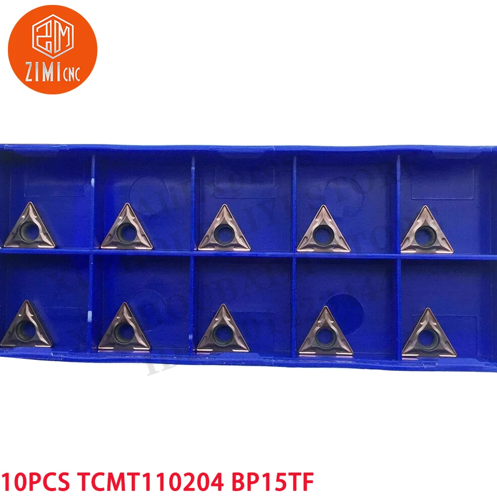 10PCS TCMT110204 BP15TF TCMT110204 Internal Turning Carbide inserts CNC tools metal cutting tools mechanical For stainless steel