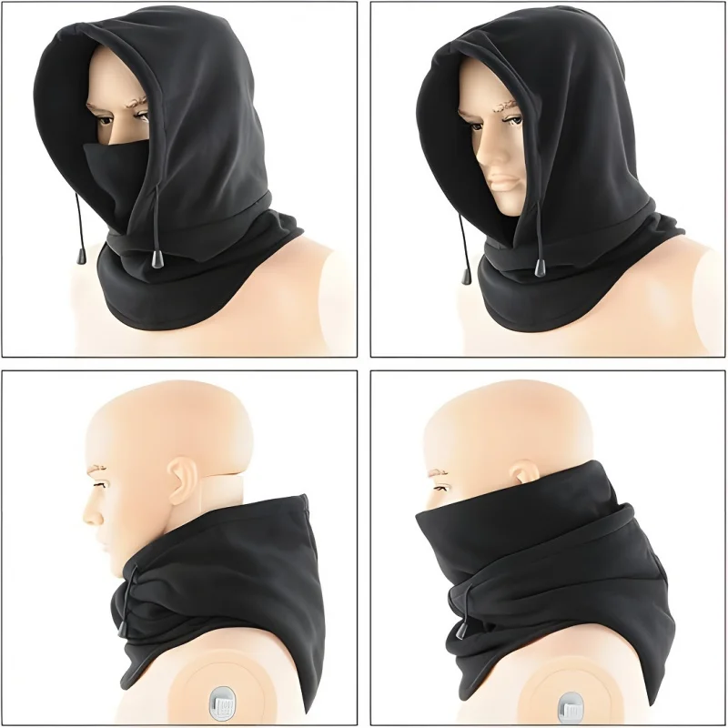 Balaclava Ski Mask - Windproof, Warm Full Face Cover With Neck Gaiter For Cold Weather, Stretchy Polyester
