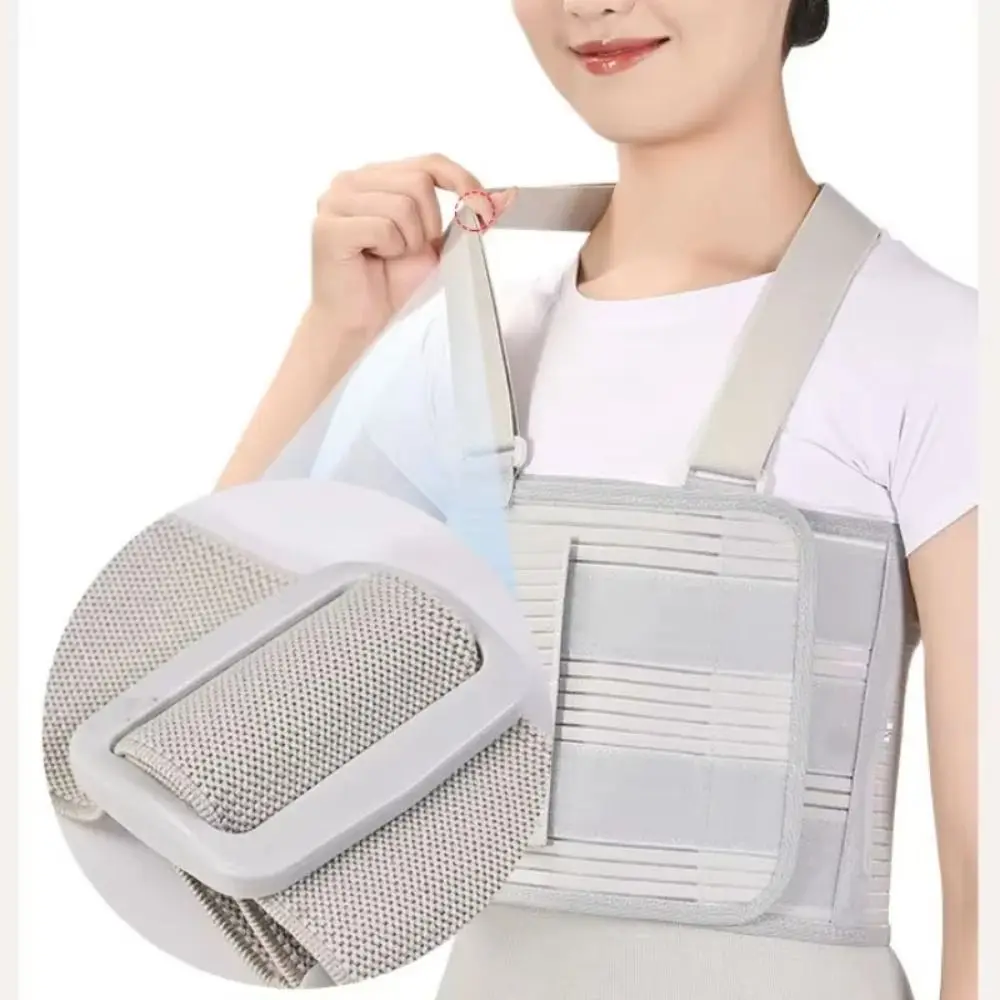 

Регулируемый эластичный ремень для фиксации ребер, удобный ремень для фиксации переломов, поясничный корсет для иммобилизации, поддерживающий поясничный ремень